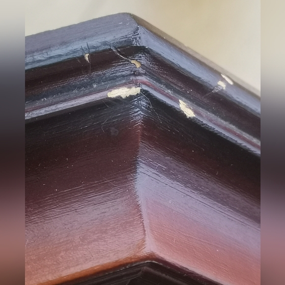 Lena Liu's Floral Cameos "Remembrance" Collectible Plate w/Wooden Frame - Picture 5 of 8